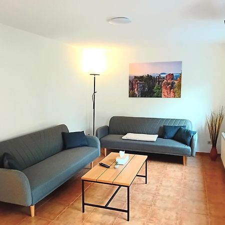 Ferienwohnung Zum Dorfladen Rathen Ngoại thất bức ảnh
