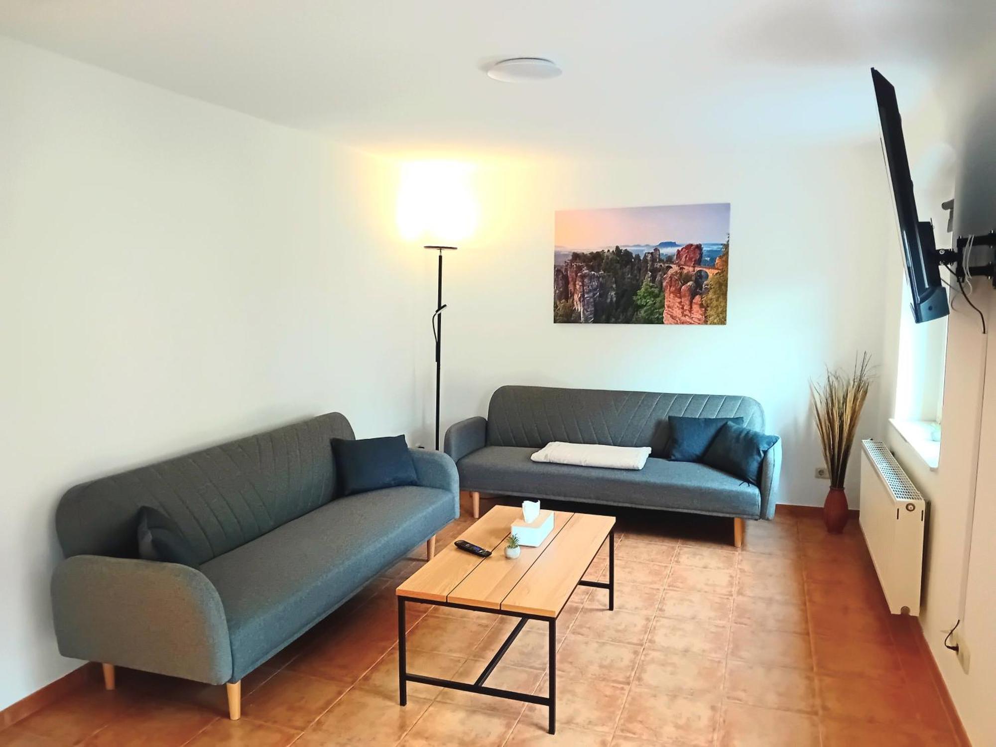 Ferienwohnung Zum Dorfladen Rathen Ngoại thất bức ảnh